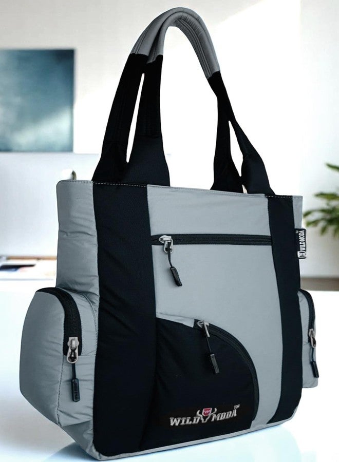 WILD MODA Kat Women Shoulder and Tote Bag (Grey) - Image 2